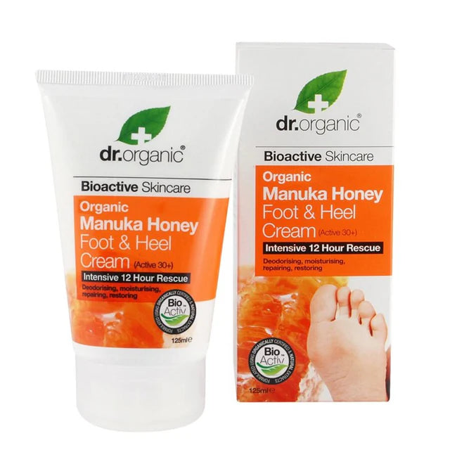Dr Organic Manuka Honey Foot Kream-125 ml